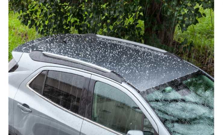 Come proteggere la tua auto dalla grandine