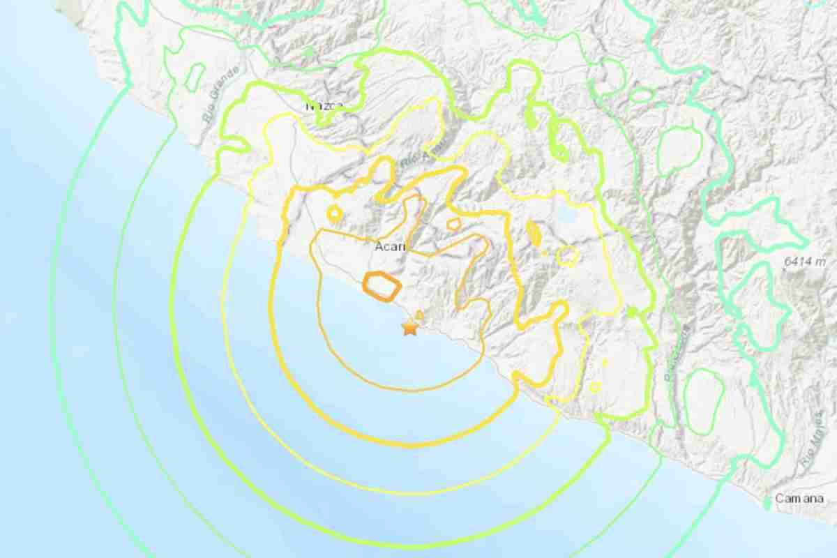 Violento terremoto in Perù, la magnitudo è di 7.2: paura per l’allerta tsunami