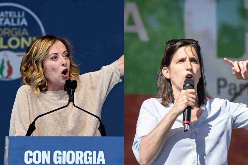 Europee, i palchi di Giorgia Meloni ed Elly Schlein. La premier "Due visioni di Ue". La segretaria Pd: "Investimenti comuni"