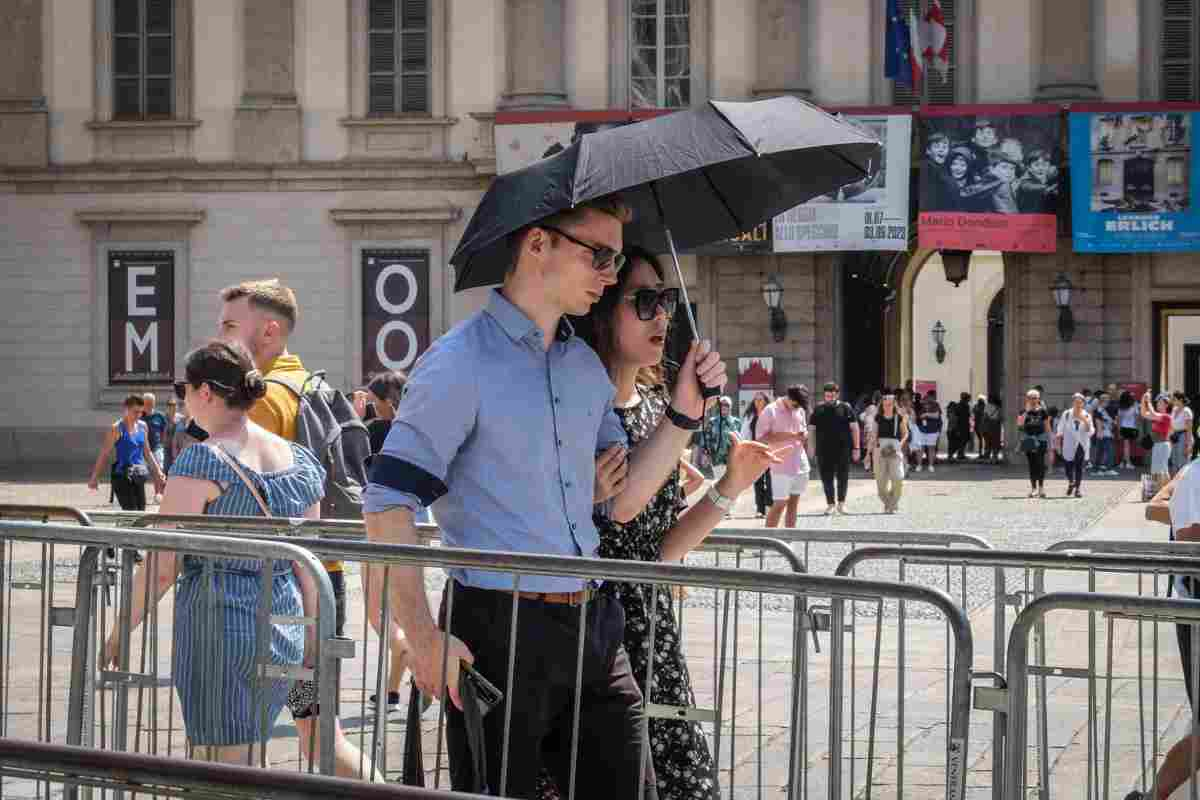 Fino a venerdì-sabato della prossima settimana ci saranno temperature elevate, più alte a sud