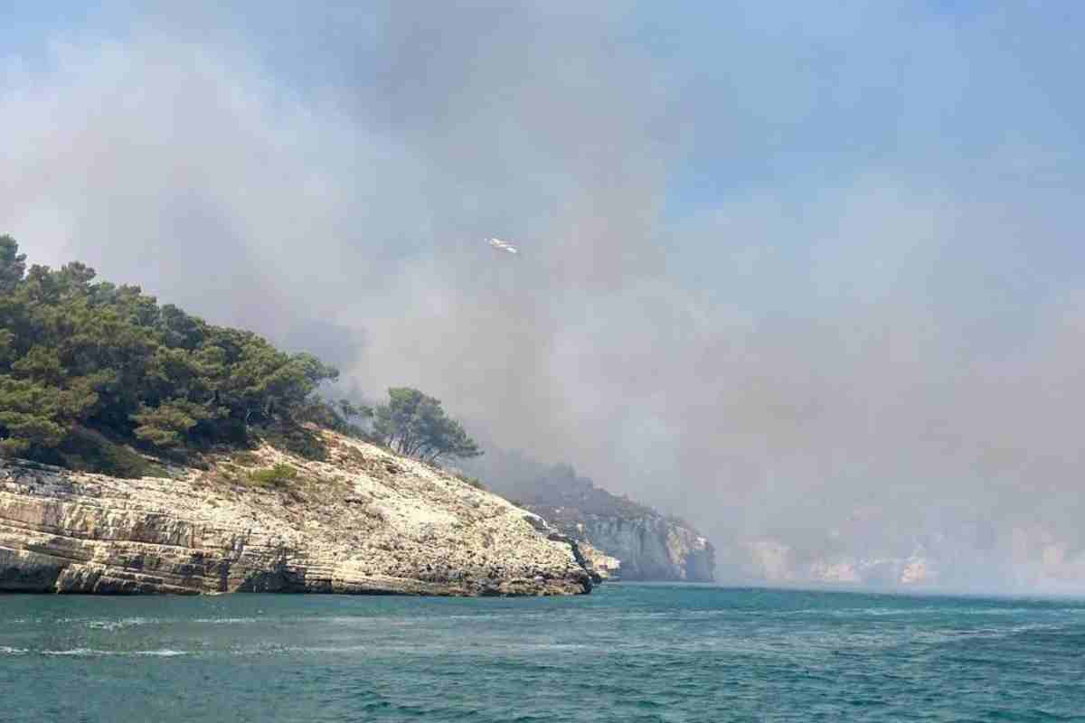 Incendio Vieste