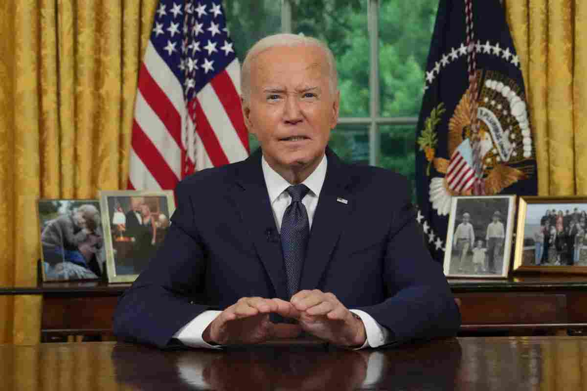 Joe Biden ha parlato agli americani