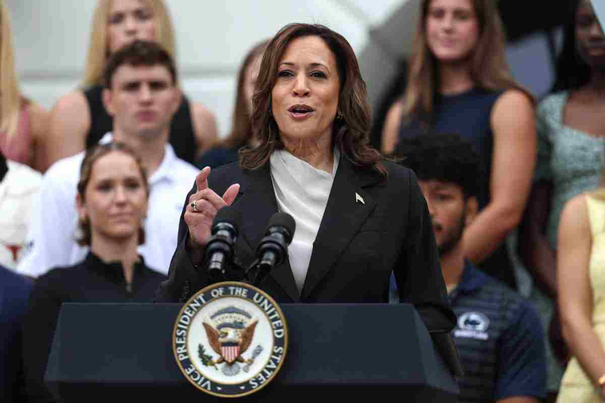 Kamala Harris, il primo discorso e le parole su Biden